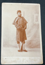 Young Civil War Soldier cabinet Card 6 1/2