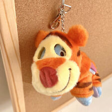 Disney winnie the pooh eeyore tiger plush charm keychain Toy 10cm picture