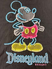 Mickey Mouse Shirt Disneyland Resort Glow In The Dark Mens Size XL picture