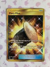 Fiery Flint - 76/70 - Dragon Majesty - Pokemon - Full Art - NM - Gold picture