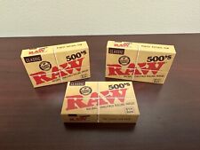 RAW Classic 500s ~1 1/4~ Rolling Papers (3 Packs) ~NEW picture