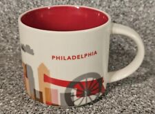 Starbucks Philadelphia You Are Here 2015 Collection Coffee Mug Cup 14 Oz New picture