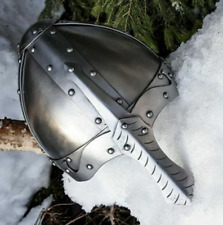 18GA SCA LARP Medieval Norman Viking Norse Helmet Medieval Armor Helmet Replica picture