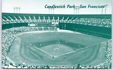 Postcard CA San Francisco Candlestick Park Nostalgia Giants Baseball B64 picture