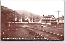 Postcard Oregon Perry Grande Ronde Lumber Company Union Pacific Railroad picture