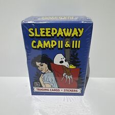 Fright Rags Sleepaway Camp 2 & 3 Factory Box Trading Cards Set New Sealed picture