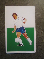 Prescott-Pickup Sigma 1979  Famous Footballers Card No.57 RAY WILKINS England picture
