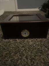 Humidor supreme Glasstop Cigar Humidor Box, Used picture