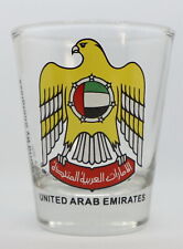 UNITED ARAB EMIRATES (UAE) COAT OF ARMS SHOT GLASS SHOTGLASS picture