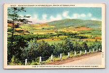 c1934 Postcard Butler Valley PA Pennsylvania Anthracite Coal Region Drums picture