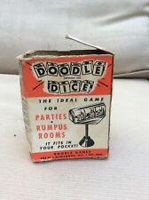 Vintage Doodle Dice Gambling Game Like Slots Dice Bell Fruit Symbols picture