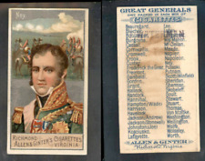 1888 N15 Great Generals  Allen & Ginter  NEY  3072 picture