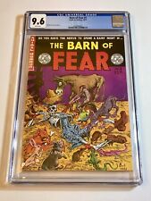 1977 The Barn Of Fear #1 E.C. Type Underground Comic CENSUS  1 GRADED CGC 9.6 WP picture
