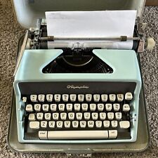 Manual Typewriter Olympia Deluxe With Case Needs New Cartridge picture