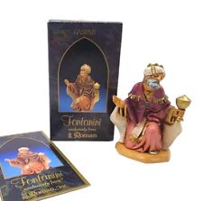 FONTANINI Heirloom Nativity Wise Man GASPAR Depose Italy Vintage 1992 picture