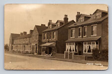 RPPC Street View Model Cottages Homes Moss Nook Manchester UK? Postcard picture