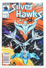 Silverhawks #1 (Marvel Star) Newsstand 1st Appearance Silver Hawks Beauty LOOK picture