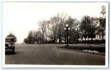 c1928 Home Residence Street View Ludington MI RPPC Photo Unposted Postcard picture