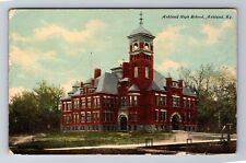 Ashland KY-Kentucky, Ashland High School, Antique, Vintage c1912 Postcard picture