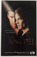 Angel Spike BTVS Print Ad TV Show Poster Art PROMO Original Season Premiere WB picture