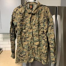 US Marine USMC Woodland MARPAT Camo Blouse Jacket Coat MCCUU Size Medium Regular picture