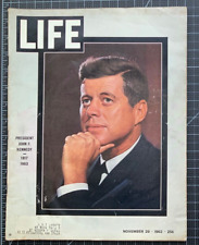 LIFE MAGAZINE November 29 1963  JOHN F KENNEDY 1917 - 1963 VG condition picture