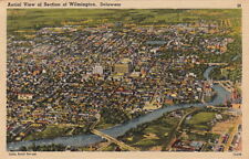 Postcard Aerial Section Wilmington Delaware DE  picture