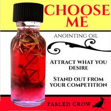 CHOOSE ME Oil Success Attraction Separate Lovers Witch Hoodoo Pagan FABLED CROW picture