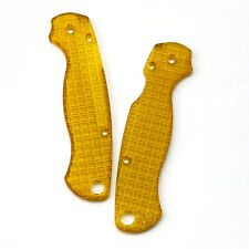 1 Pair Custom Handle Scales G10 Patch For Spyderco Paramilitary 2 Folding Knifes picture