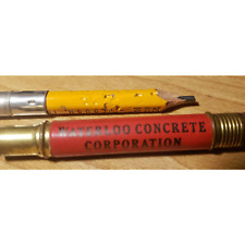 Vintage Waterloo Concrete Corp. - Waterloo,Iowa Celluloid Bullet Pencil picture