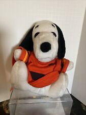 H Snoopy Plush Doll Wearing Colored Shirt With Tag picture