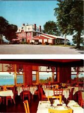 2~Postcards Beacon, NY New York DUTCHESS MANOR Restaurant & Interior ROADSIDE picture