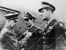 crp-33802 1944 Gen Dwight D Eisenhower and military officials Capt Don Gentile & picture