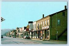 Bellevue Iowa IA Postcard Greetings Wide Variety Of Shops And Services c1960's picture