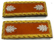 INDIAN WARS SPAN US ARMY M1887 CAVALRY LT. COLONEL TUNIC SHOULDER BOARDS W/CILPS picture