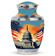 Urn For Baby Boy Ashes United States Capitol Building (10 Inch) Large Urn picture