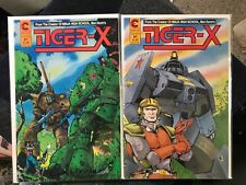 Tiger-X #1 &2 (1988) Eternity Comics Lot of (2) picture