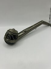 Very Uniqe Vintage Silver Long Pipe With Beautiful Details picture