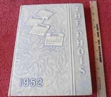 The PHOIS Class of 1952 yearbook Poughkeepsie High School New York picture