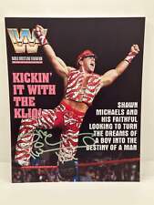 Shawn Michaels HBK WWF Magazine Signed Autographed Photo Authentic 8X10 COA picture