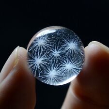 18mm New Find Rare NATURAL PRETTY Snowflake phantom QUARTZ CRYSTAL Sphere BALL picture