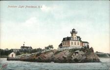 Providence,RI Pomham Light Rhode Island The Robbins Bros. Co. Postcard Vintage picture