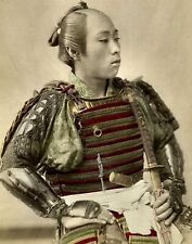 1880s JAPANESE SAMURAI WARRIOR Photo  (183-o) picture