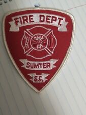 Sumter Fire Department (South Carolina) Shoulder Patch   picture