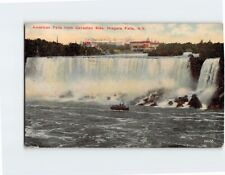 Postcard American Falls from Canadian Side Niagara Falls New York USA picture