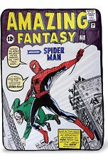 Amazing Fantasy 15 Spider-Man Marvel Comic BLANKET. picture