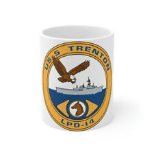 USS Trenton LPD 14 (U.S. Navy) White Coffee Cup 11oz picture
