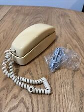 1987 AT&T TOUCH-TONE TAN PHONE CS2001A TRIMLINE GLOW NUMBERS, VINTAGE. picture