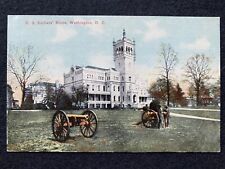 Washington DC Soldiers Home And Cannons 1912 Antique Photo Postcard picture