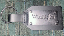 Vintage Wrangler genuine grain leather Key Chain picture